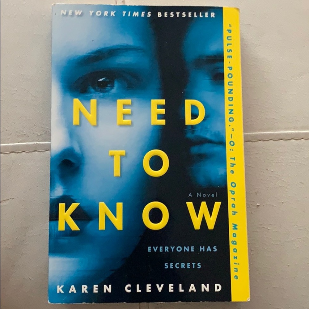 Book: Need to Know by Karen Cleveland